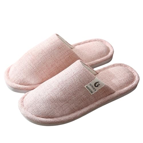 HEONSATI Filzpantoffeln Herren, Niedliche Flauschige Pantoffeln Trendiger Leichte rutschfeste Pantoffeln Lustig Print Plüsch Schuh Memoryschaum Urlaub Slipper Plus Samt Retro Plüschhausschuh von HEONSATI