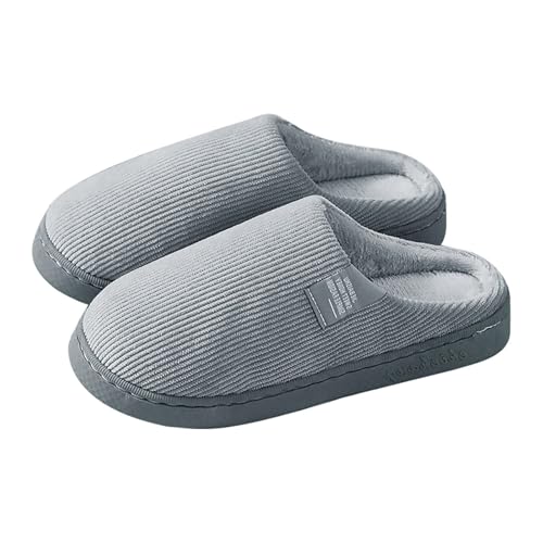 HEONSATI Halloween Hausschuhe, Gemütlich Weiches Urlaub Slipper Indoor Outdoor Weicherpantoffeln Niedliche Flauschige Pantoffeln Trendiger Unisex Plüsch Schuh Leichte rutschfeste Pantoffeln von HEONSATI
