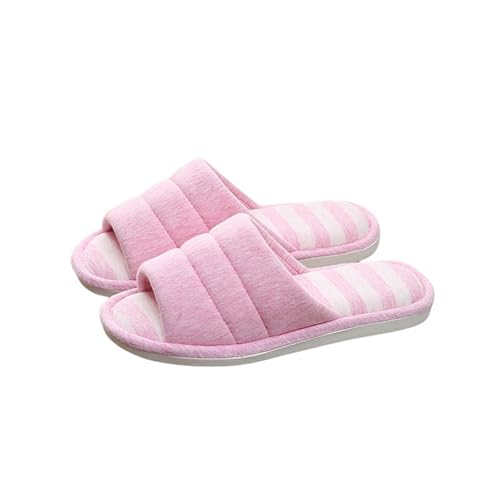 HEONSATI Scuff Hausschuhe Damen, Unisex Plüsch Schuh Indoor Outdoor Weicherpantoffeln Gemütlich Weiches Pantoffeln Trendiger Niedliche Flauschige Urlaub Slipper Plus Samt Retro Plüschhausschuh von HEONSATI