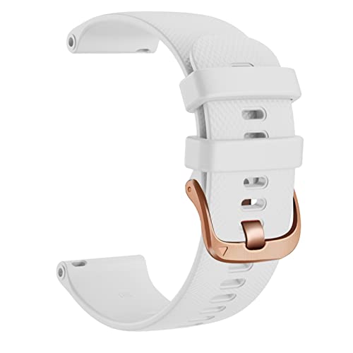 HEPUP Ersatz-Armband aus Silikon für Garmin Vivoactive 4S Smartwatch, Vivomove 3S, Venu2S, 18 mm, 18mm Vivoactive 4S, Achat von HEPUP