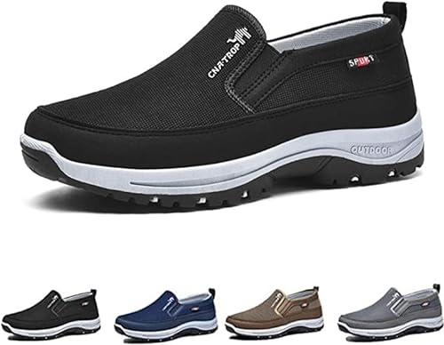 CNA Trop Shoes For Men, CNA Trop For Men, Asupwell Shoes, CNA Trop Men Outdoor Hiking Orthopedic Shoes (Color : Black, Size : 43 EU) von HEPVET