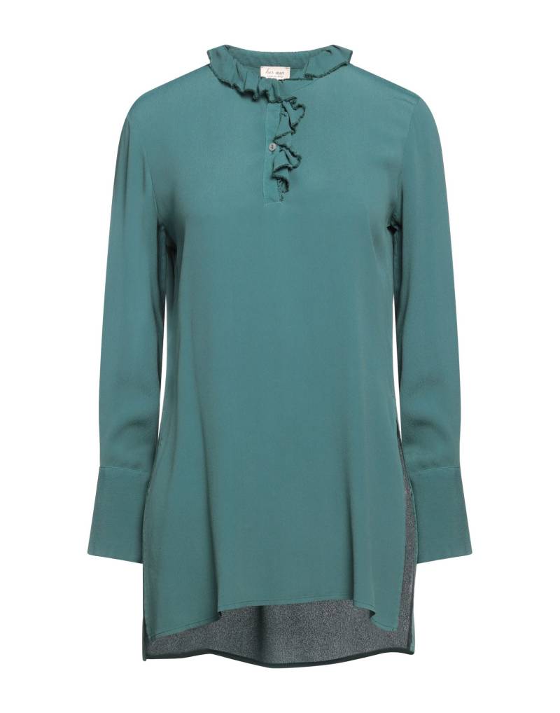 HER SHIRT HER DRESS Top Damen Aquamarin von HER SHIRT HER DRESS