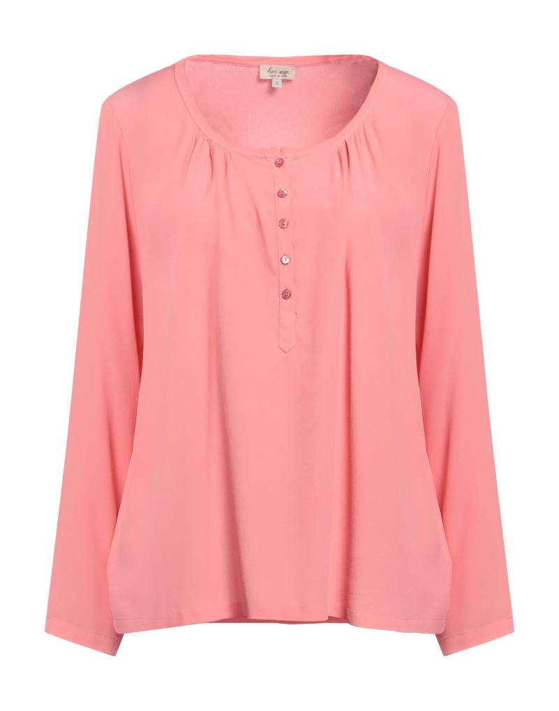 HER SHIRT HER DRESS Top Damen Rosa von HER SHIRT HER DRESS