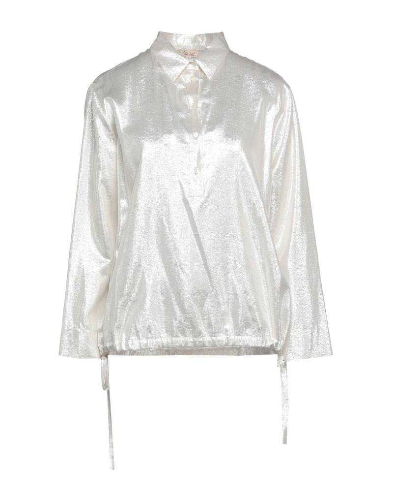 HER SHIRT HER DRESS Top Damen Hellgrau von HER SHIRT HER DRESS