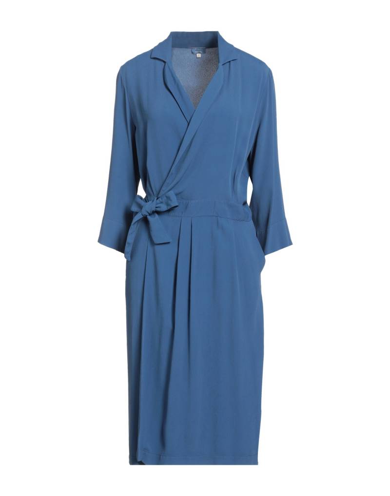 HER SHIRT HER DRESS Midi-kleid Damen Blau von HER SHIRT HER DRESS