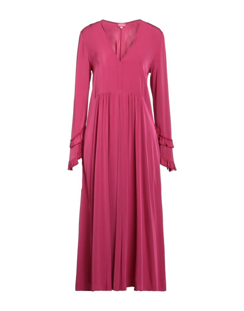 HER SHIRT HER DRESS Midi-kleid Damen Fuchsia von HER SHIRT HER DRESS