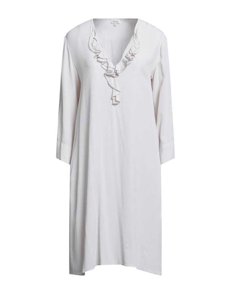 HER SHIRT HER DRESS Midi-kleid Damen Hellgrau von HER SHIRT HER DRESS