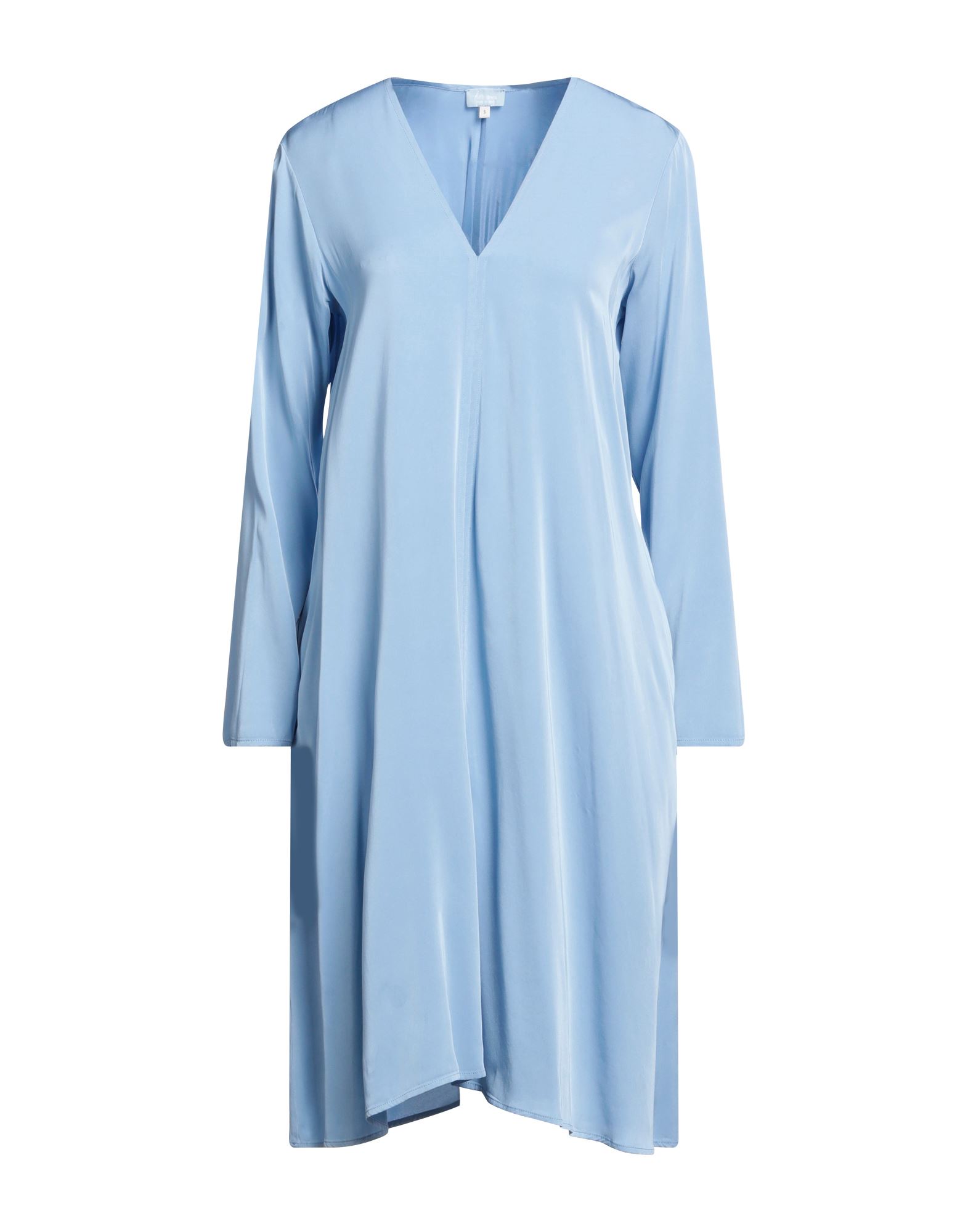 HER SHIRT HER DRESS Midi-kleid Damen Himmelblau von HER SHIRT HER DRESS