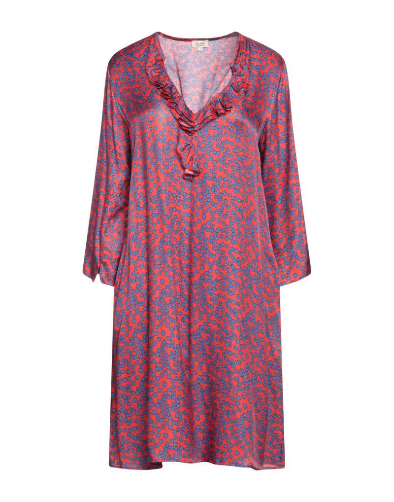 HER SHIRT HER DRESS Midi-kleid Damen Rot von HER SHIRT HER DRESS