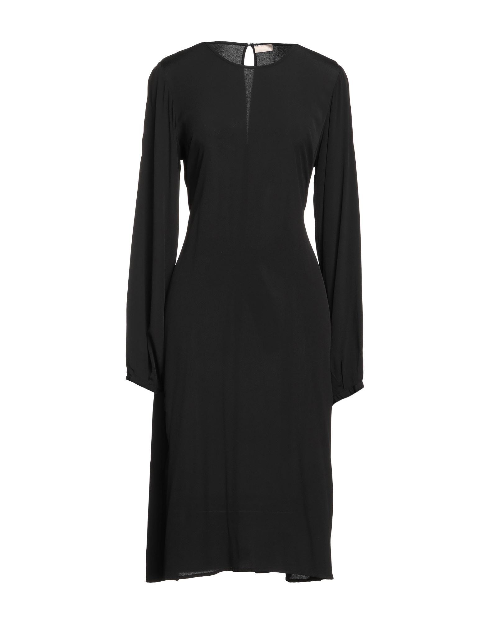 HER SHIRT HER DRESS Midi-kleid Damen Schwarz von HER SHIRT HER DRESS