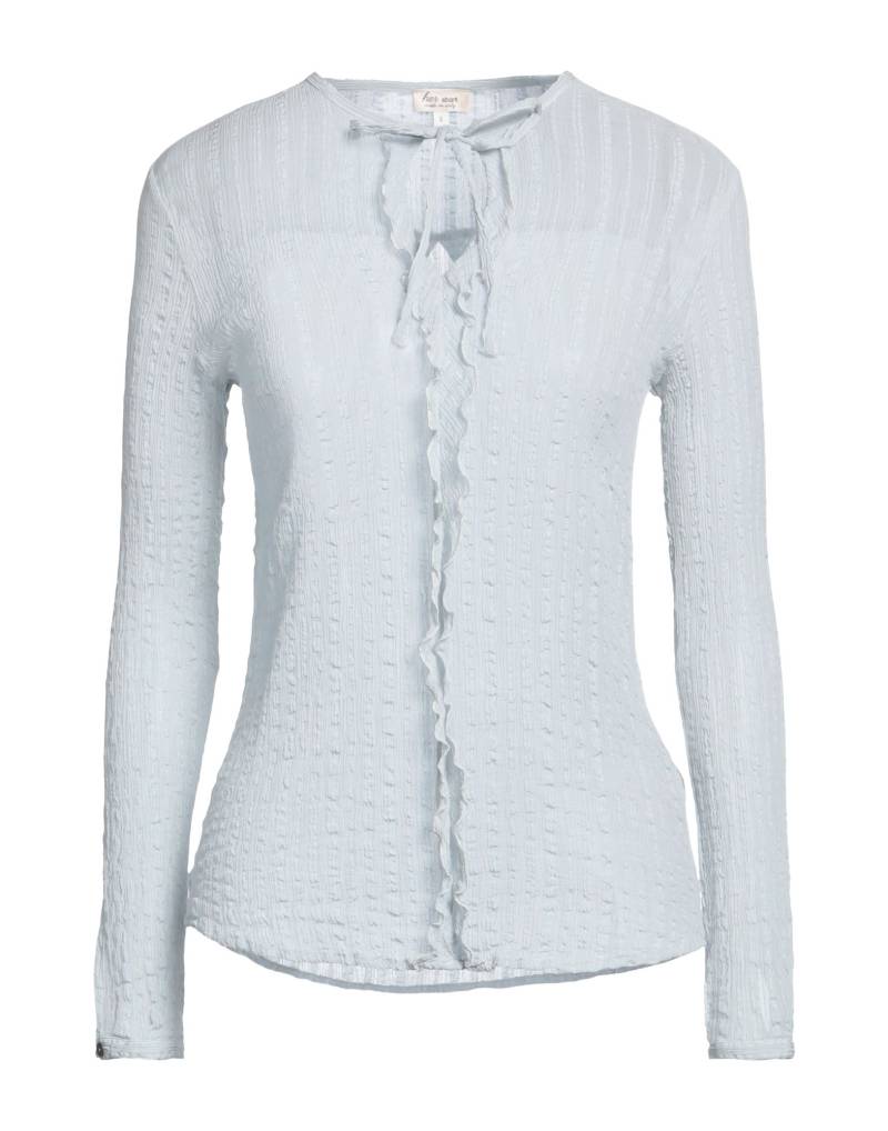 HER SHIRT HER DRESS Top Damen Grau von HER SHIRT HER DRESS