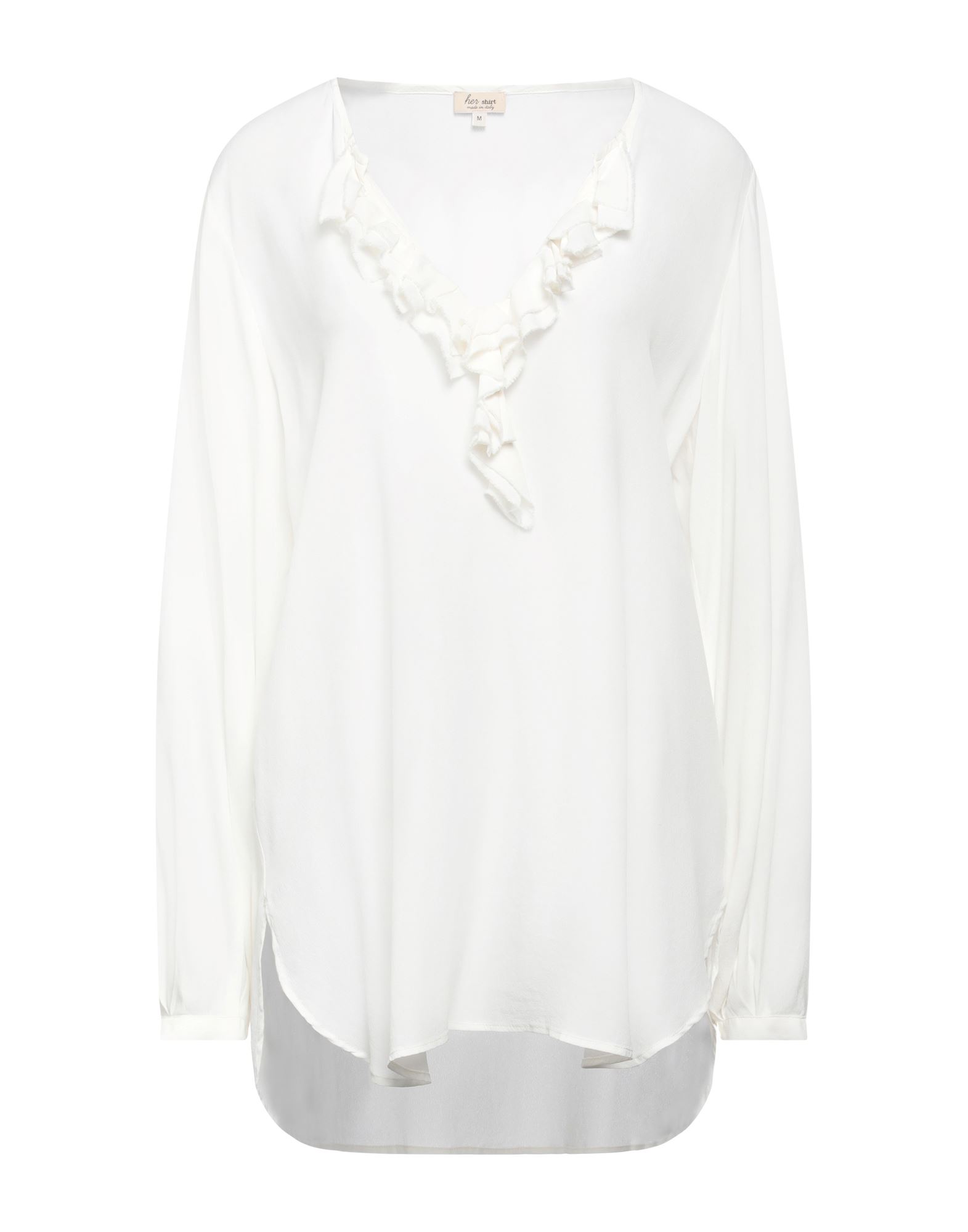 HER SHIRT HER DRESS Top Damen Off white HER SHIRT HER DRESS Top Damen Off white von HER SHIRT HER DRESS