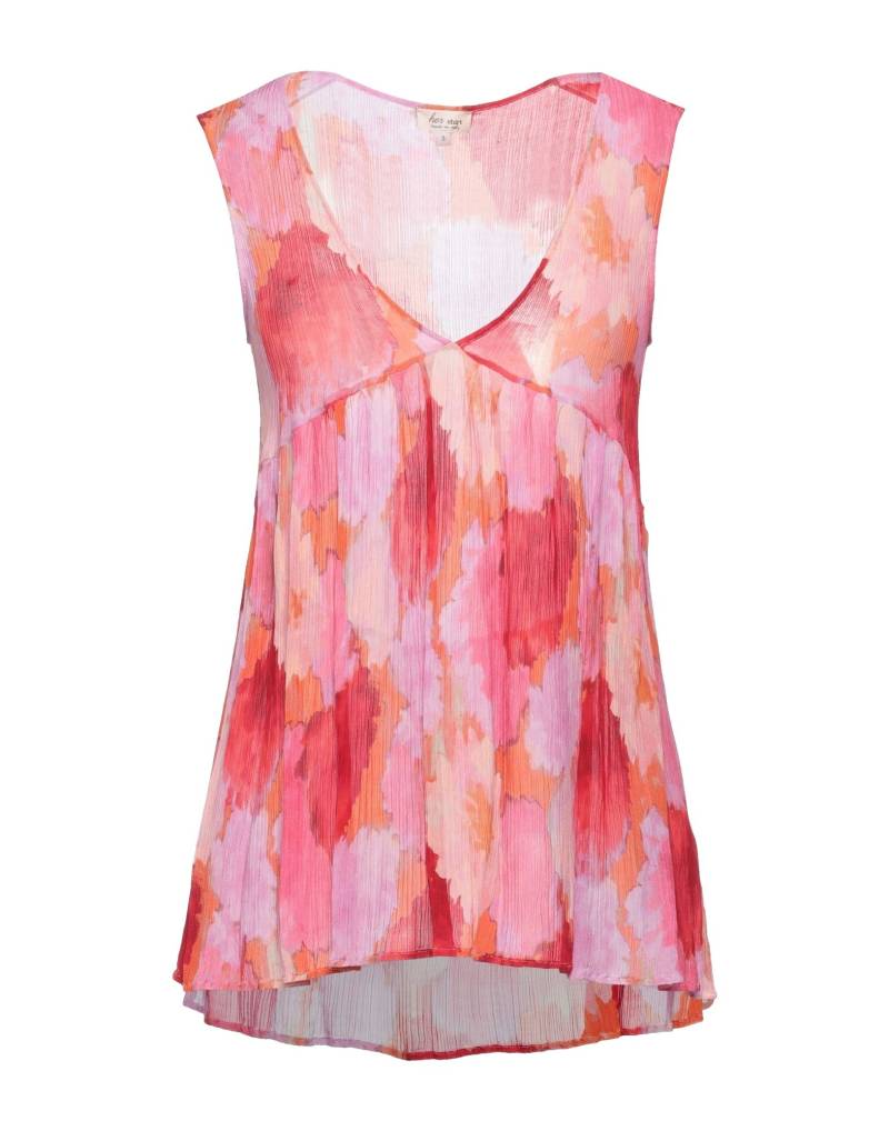 HER SHIRT HER DRESS Top Damen Rot von HER SHIRT HER DRESS