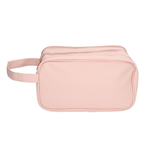 Reise-Kosmetiktasche, Damen-Make-up-Organizer, Tragbar, Vielseitig Einsetzbar, Wasserdicht, Großes Fassungsvermögen, Make-up-Tasche Für Damen Und Herren(Rosa) von HERCHR