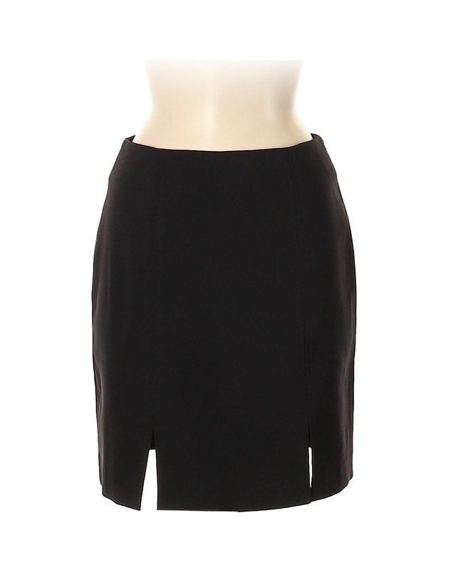 Cache - Schwarzer Vintage Mini Bleistiftrock von HERCoutureResale