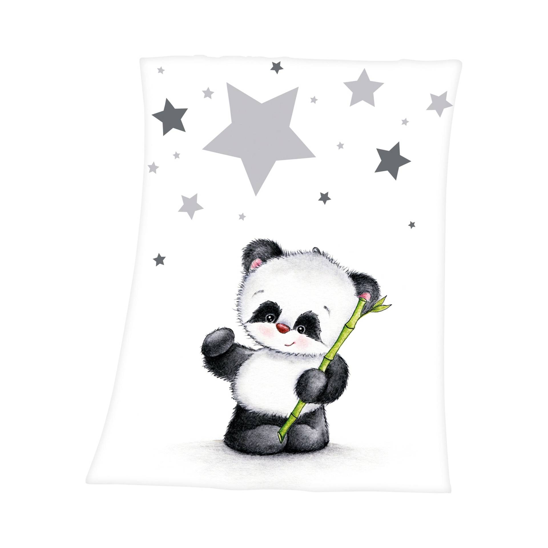 Baby Best Babydecke Fynn Panda 75x100 cm von Baby Best