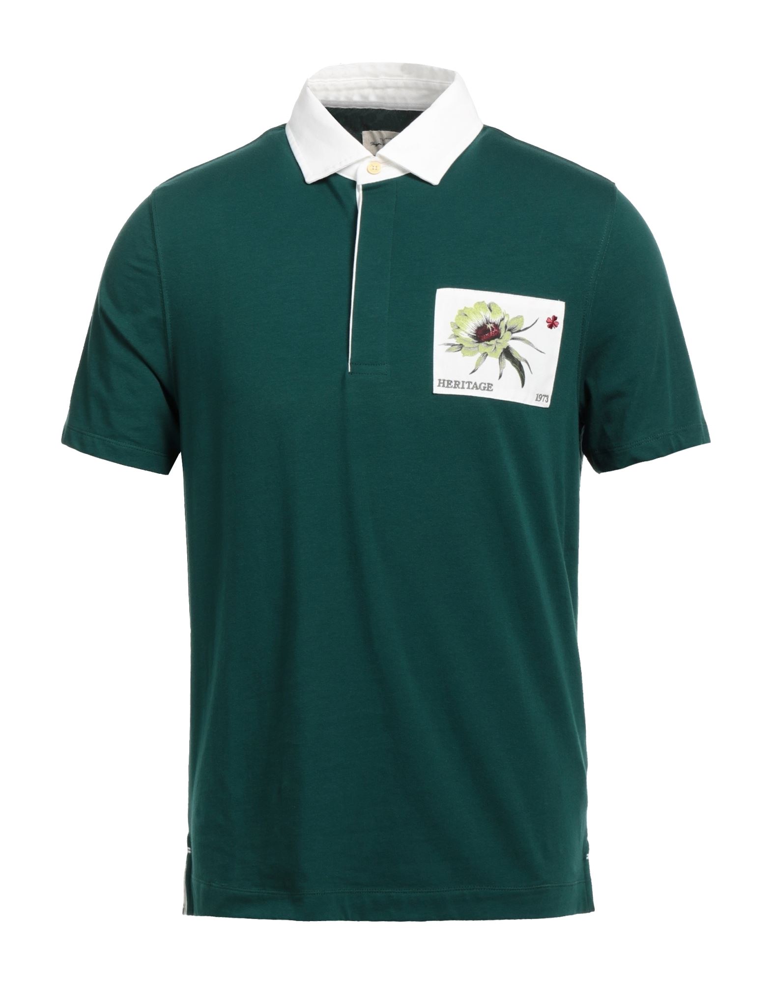 HERITAGE Poloshirt Herren Dunkelgrün HERITAGE Poloshirt Herren Dunkelgrün von HERITAGE