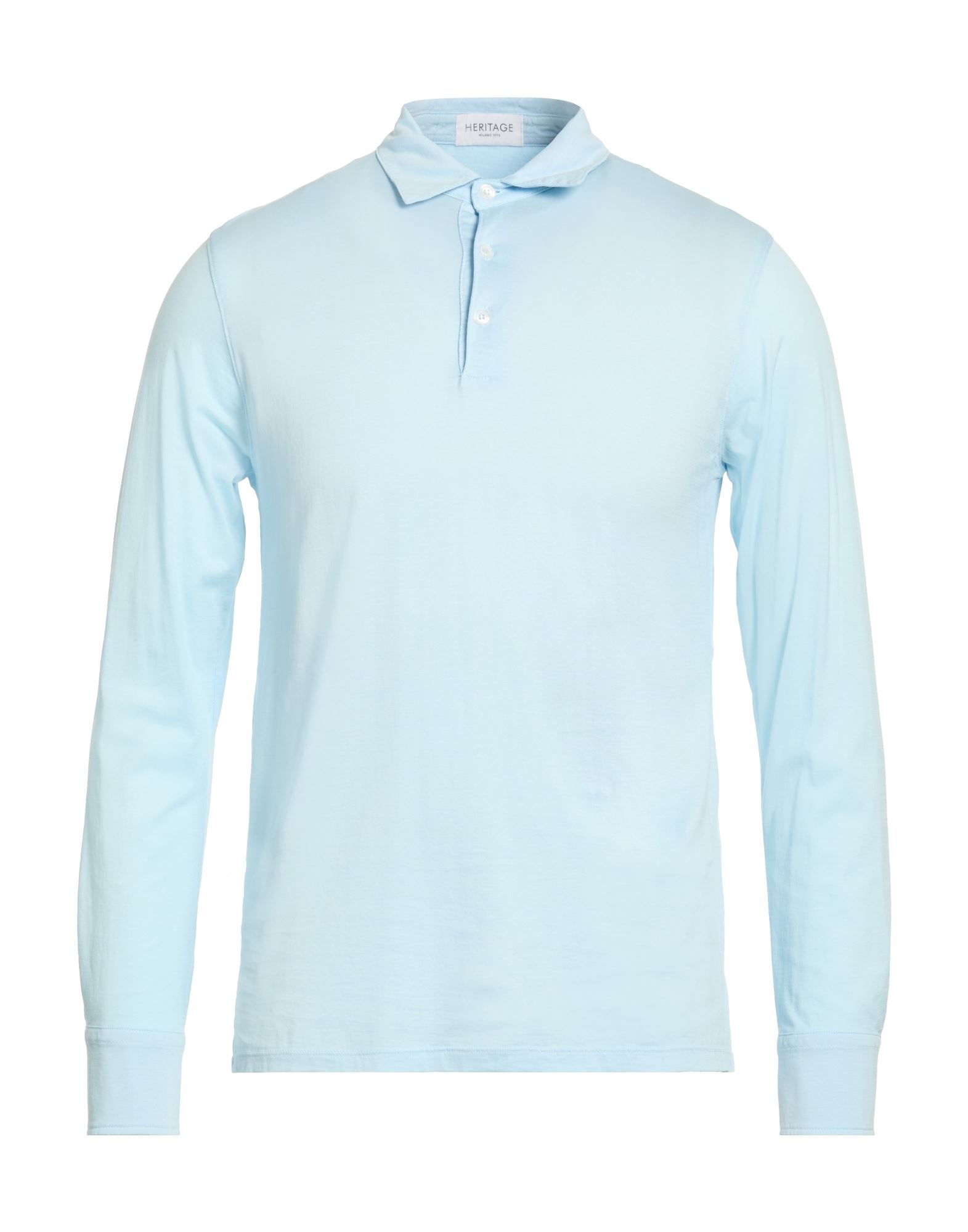 HERITAGE Poloshirt Herren Himmelblau von HERITAGE
