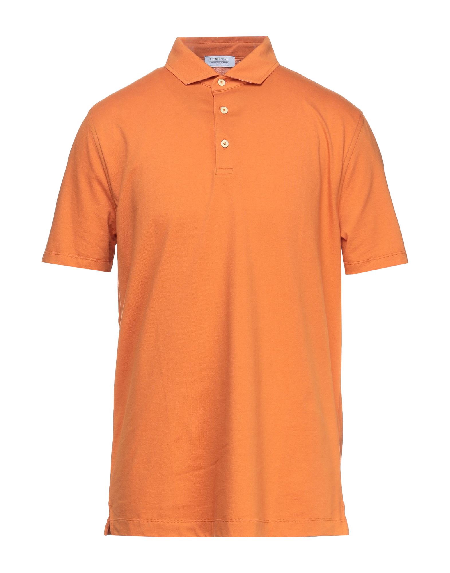 HERITAGE Poloshirt Herren Orange von HERITAGE