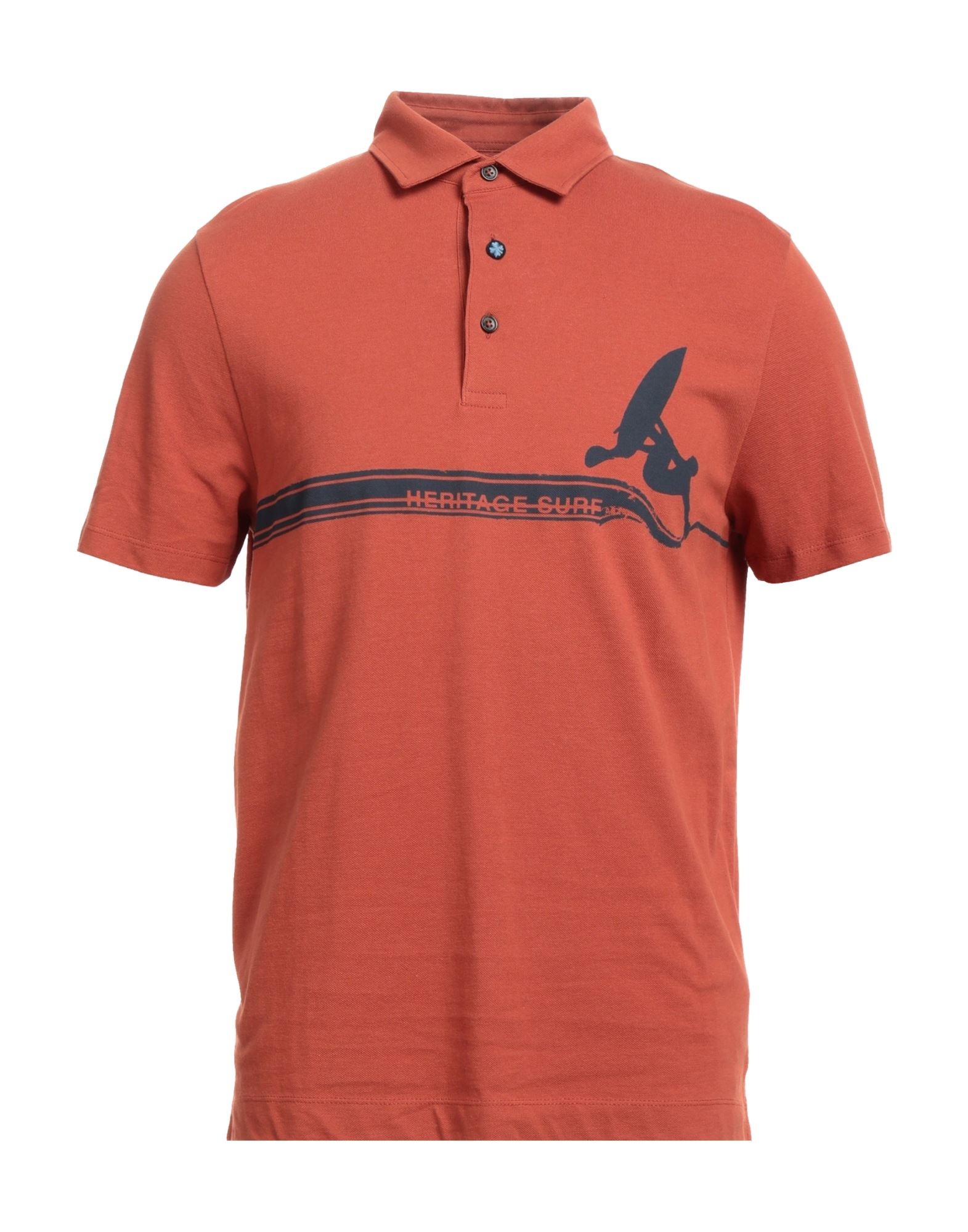 HERITAGE Poloshirt Herren Orange von HERITAGE