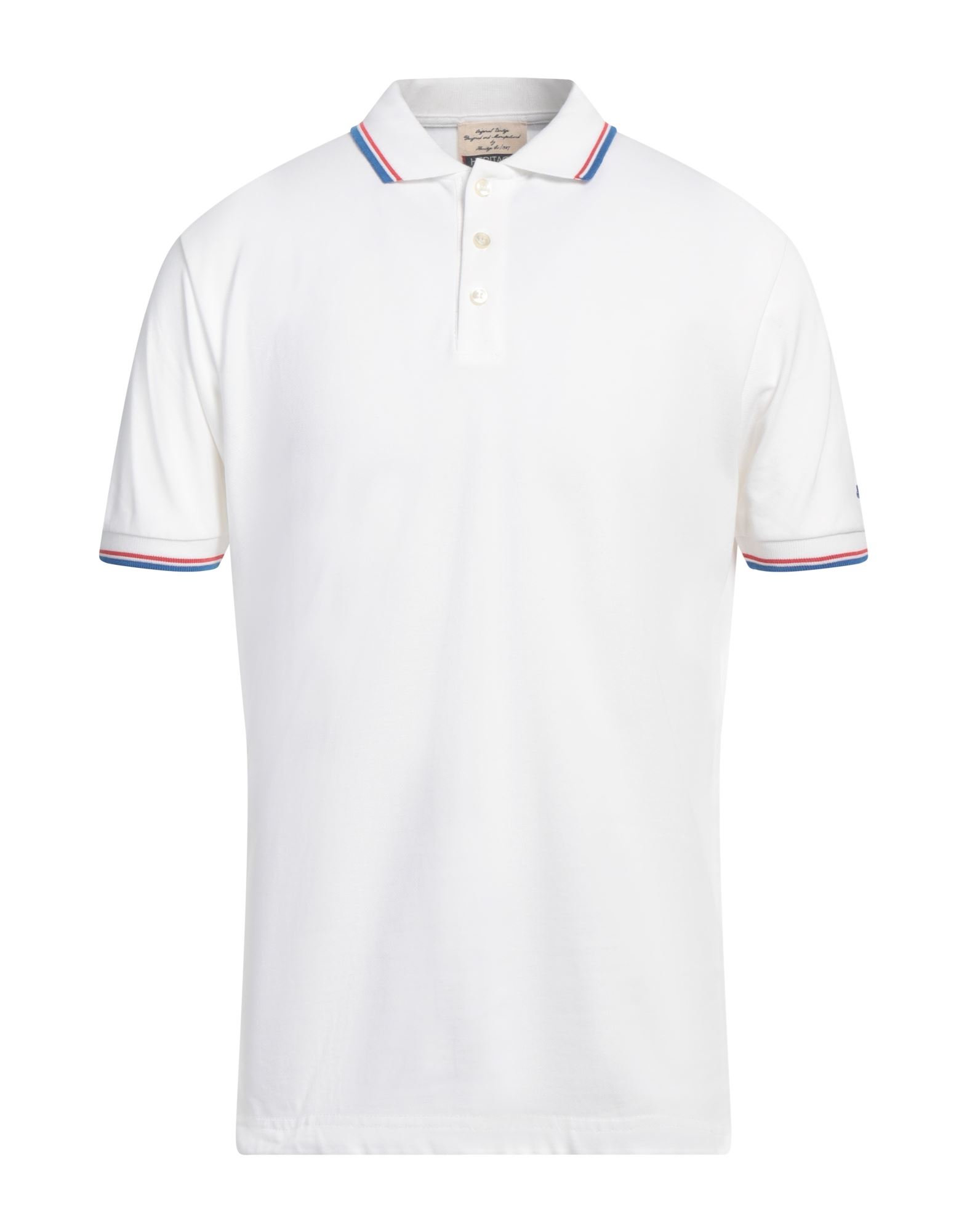 HERITAGE Poloshirt Herren Weiß von HERITAGE