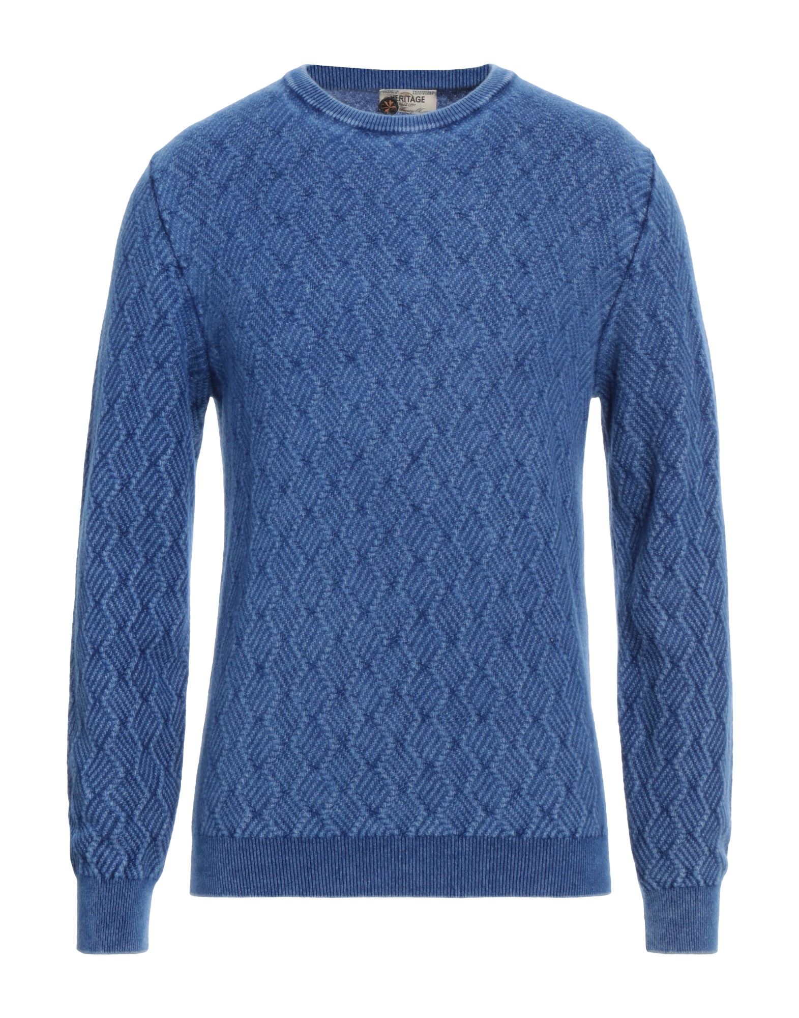 HERITAGE Pullover Herren Blau von HERITAGE