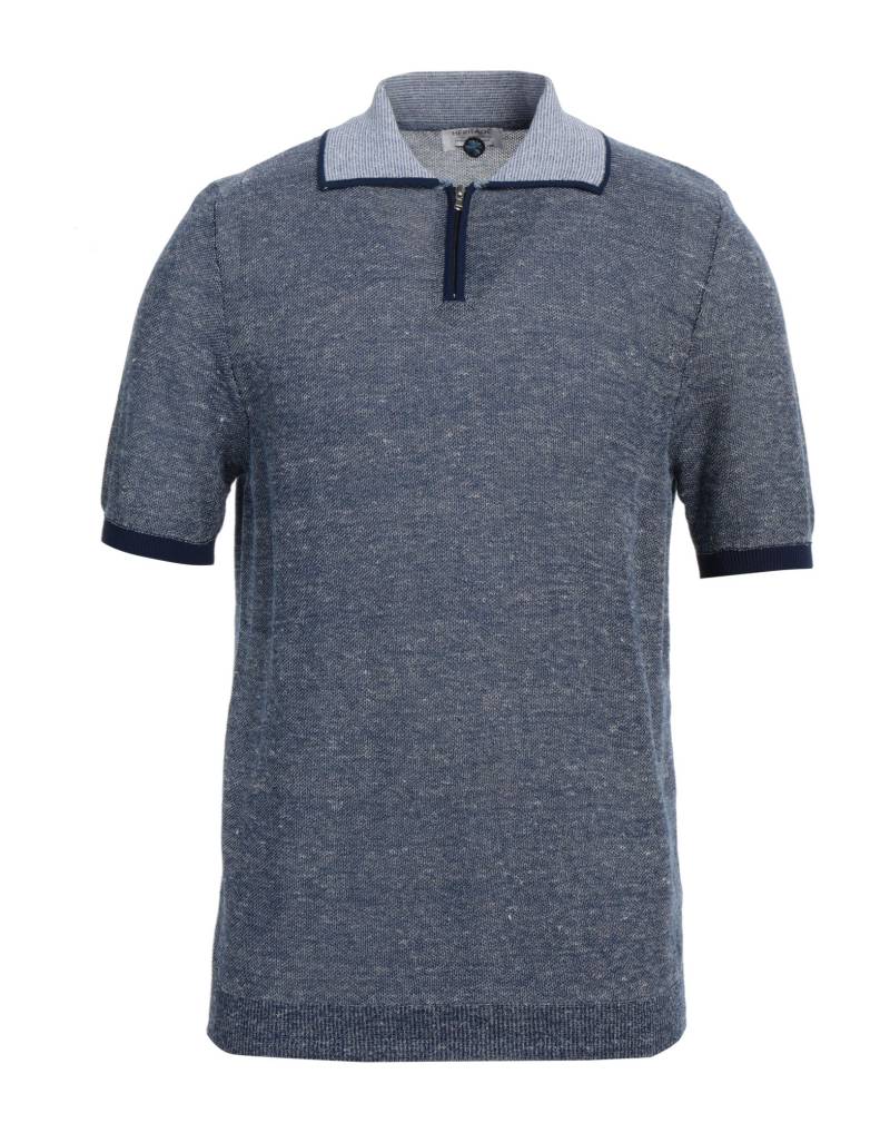 HERITAGE Pullover Herren Blau von HERITAGE