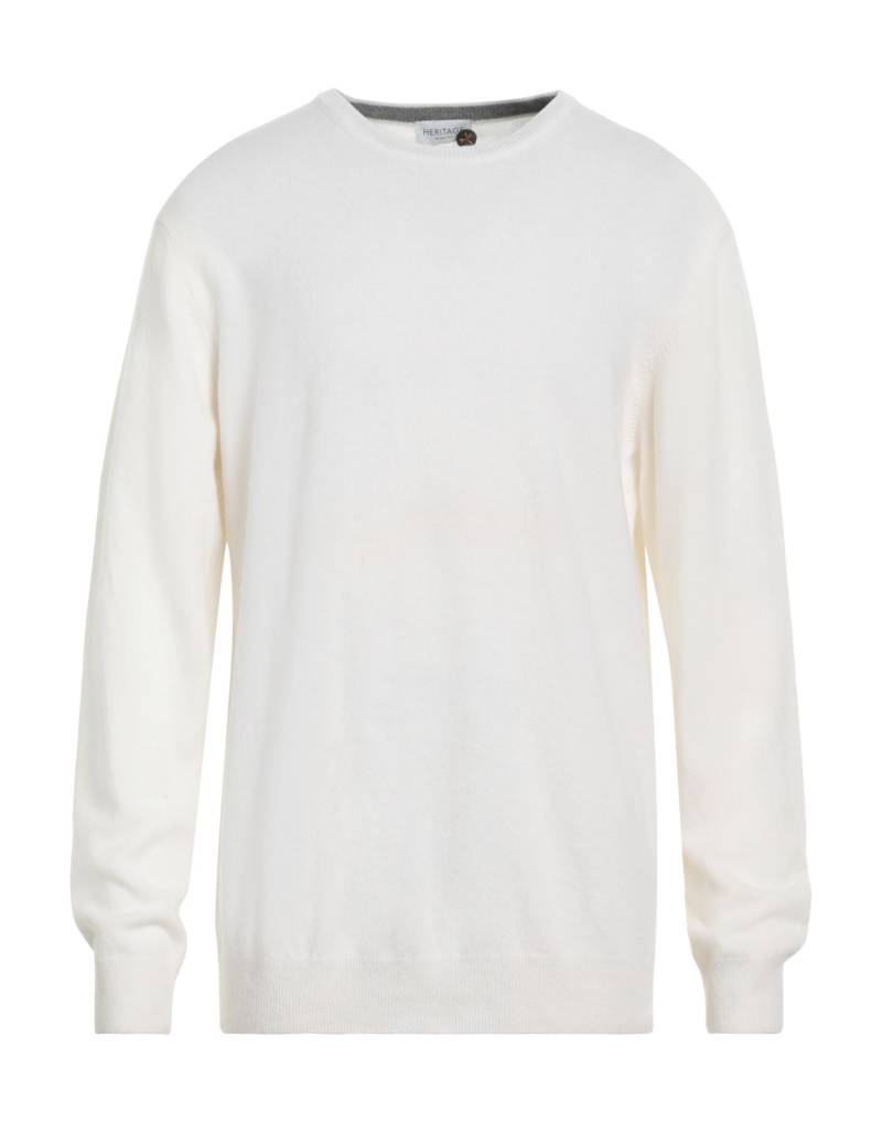 HERITAGE Pullover Herren Cremeweiß von HERITAGE