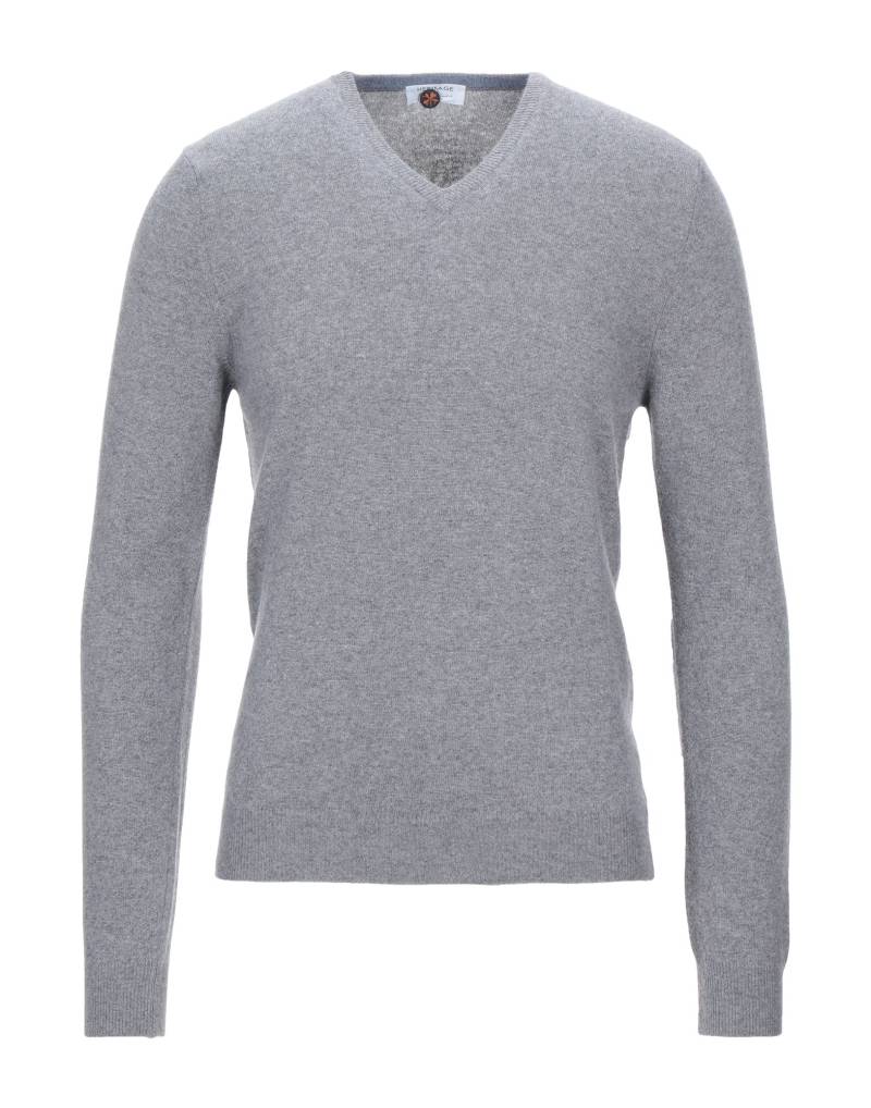 HERITAGE Pullover Herren Hellgrau von HERITAGE
