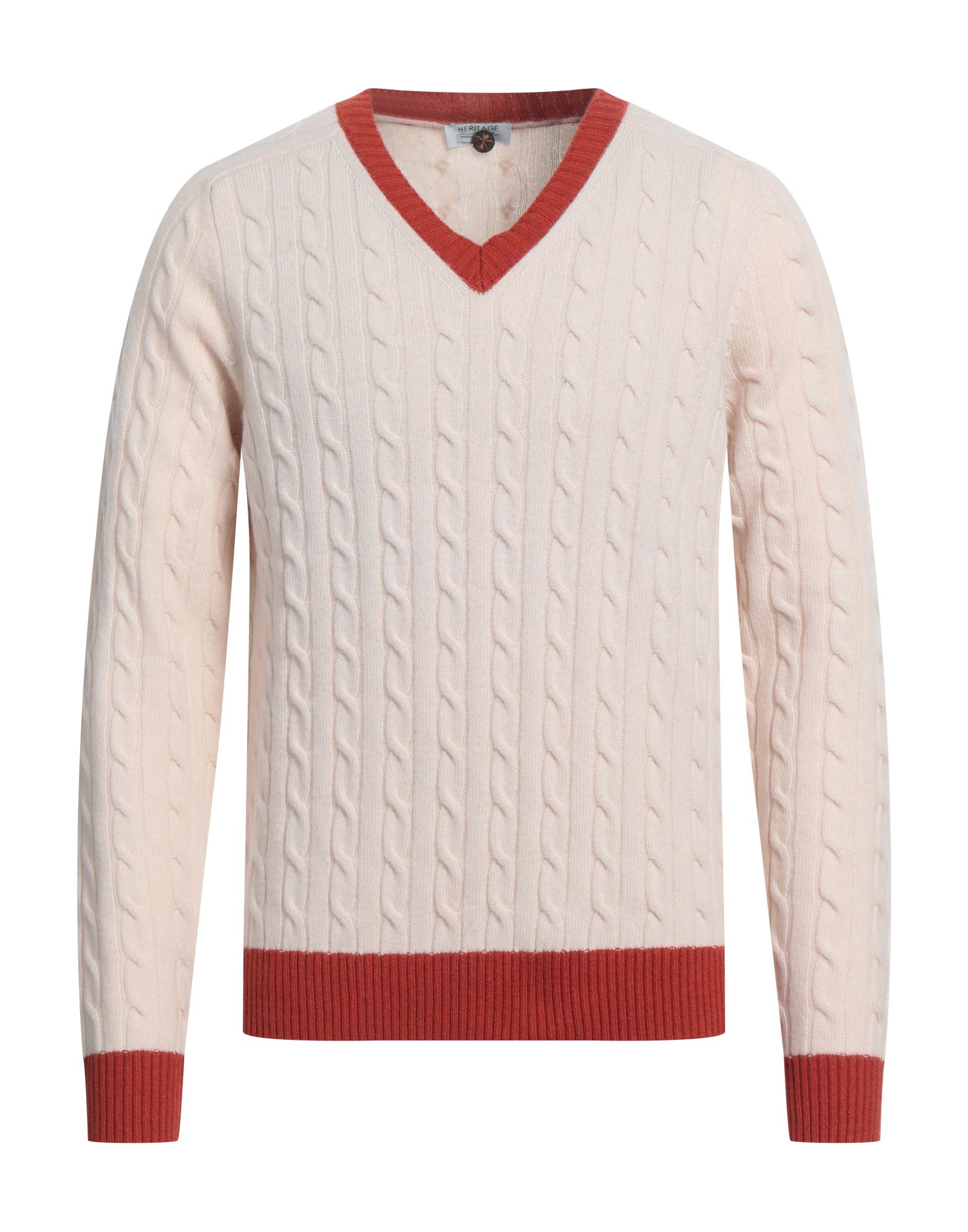 HERITAGE Pullover Herren Hellrosa von HERITAGE