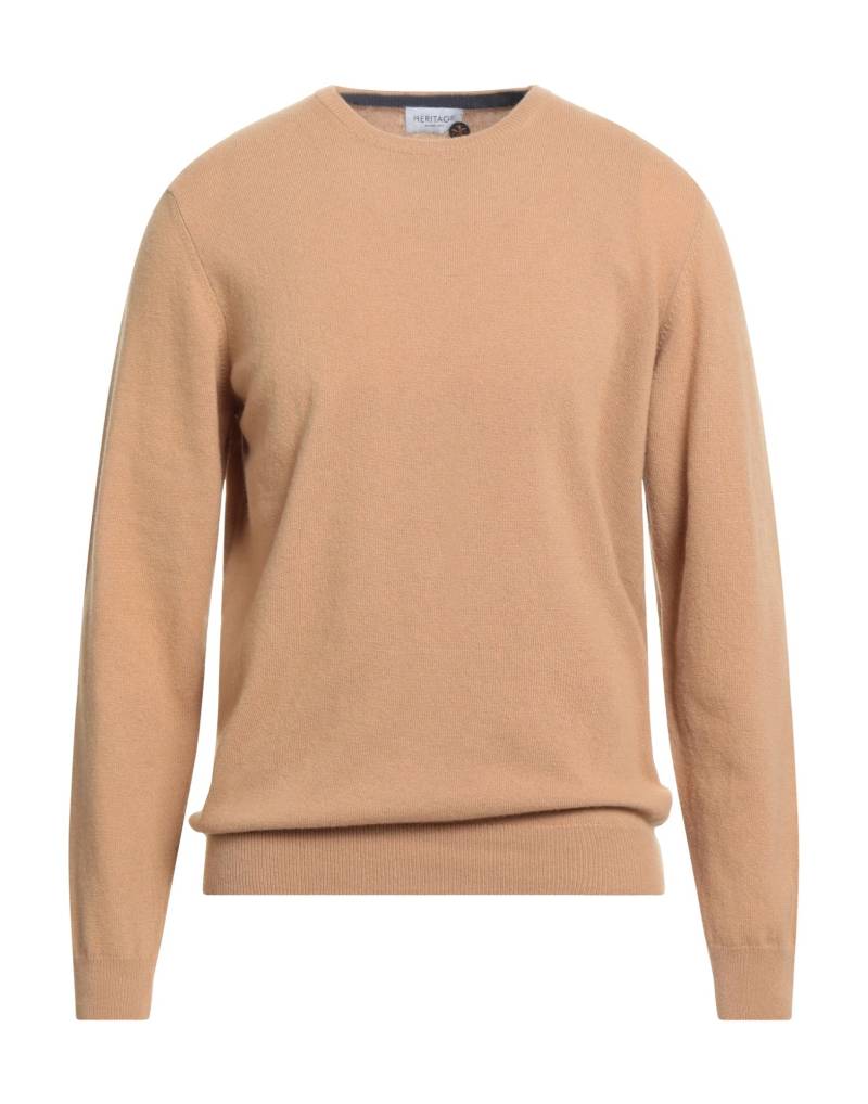 HERITAGE Pullover Herren Kamel von HERITAGE