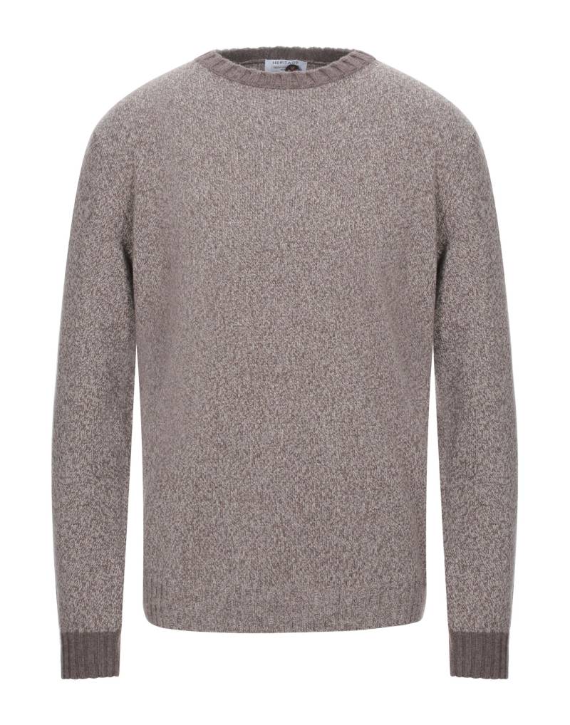 HERITAGE Pullover Herren Khaki von HERITAGE