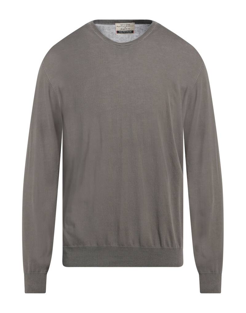 HERITAGE Pullover Herren Khaki von HERITAGE