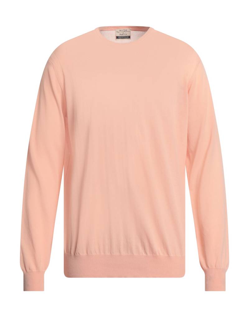 HERITAGE Pullover Herren Lachs von HERITAGE