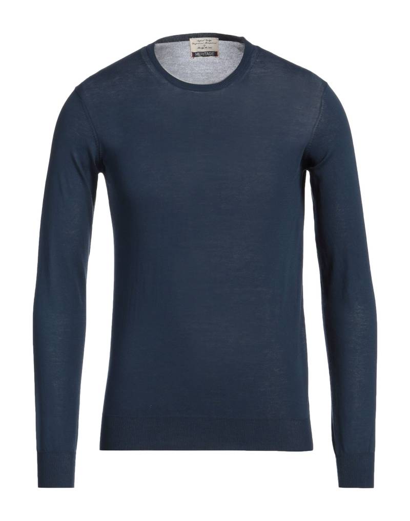 HERITAGE Pullover Herren Marineblau von HERITAGE
