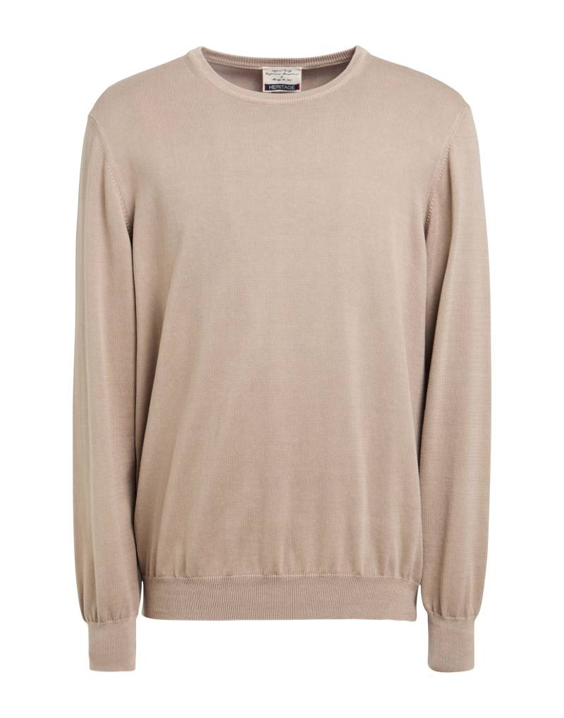 HERITAGE Pullover Herren Maulwurfsgrau von HERITAGE