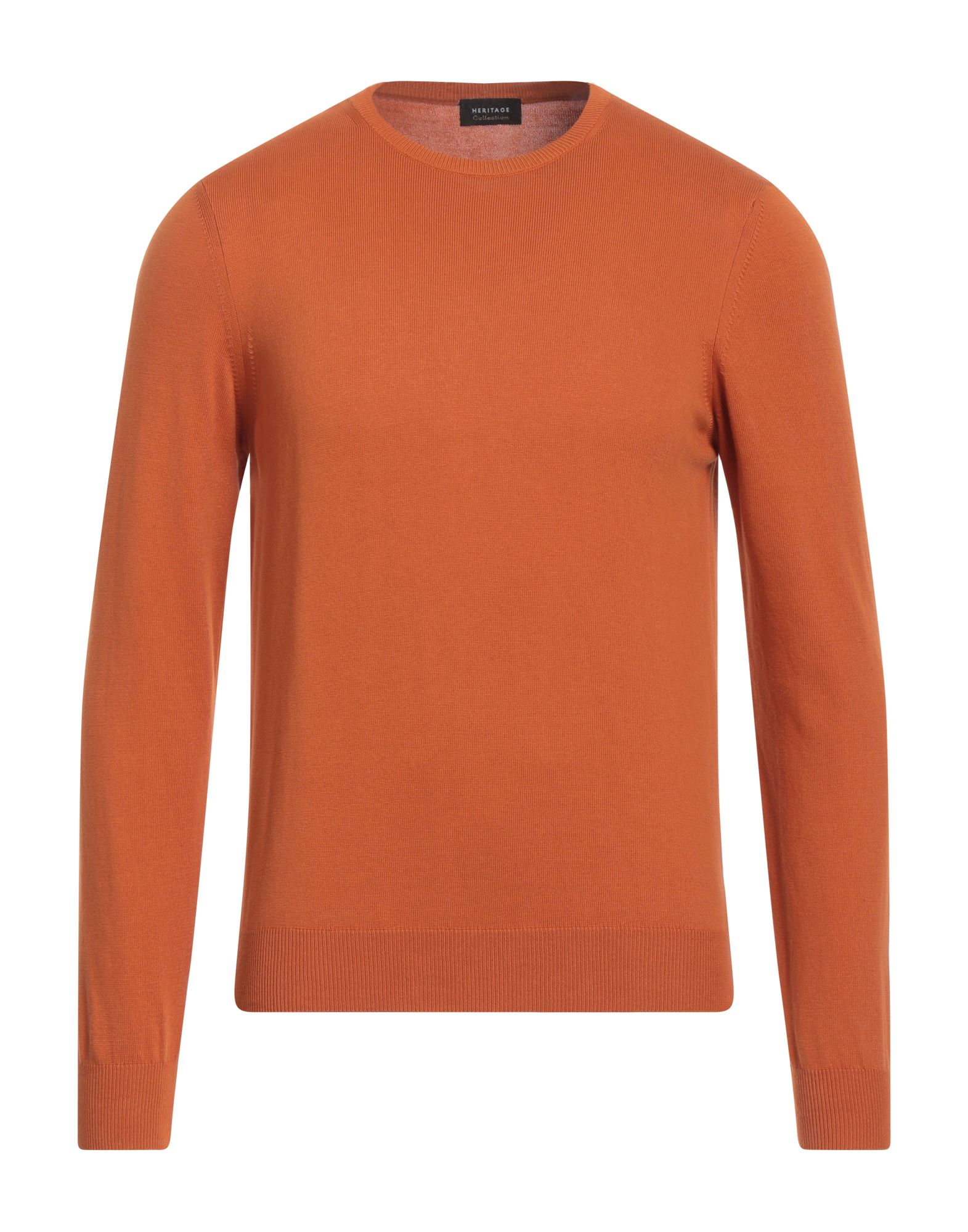 HERITAGE Pullover Herren Orange von HERITAGE