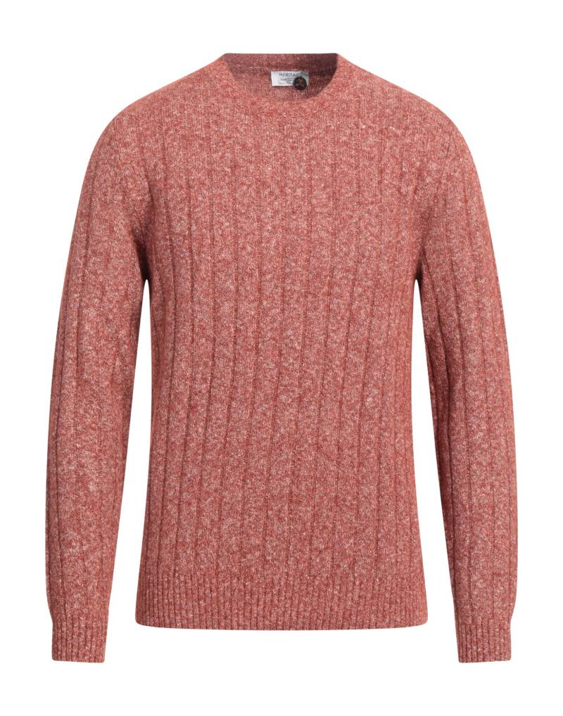 HERITAGE Pullover Herren Rostrot von HERITAGE