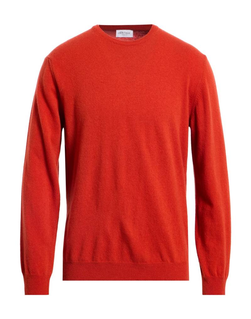 HERITAGE Pullover Herren Rostrot von HERITAGE