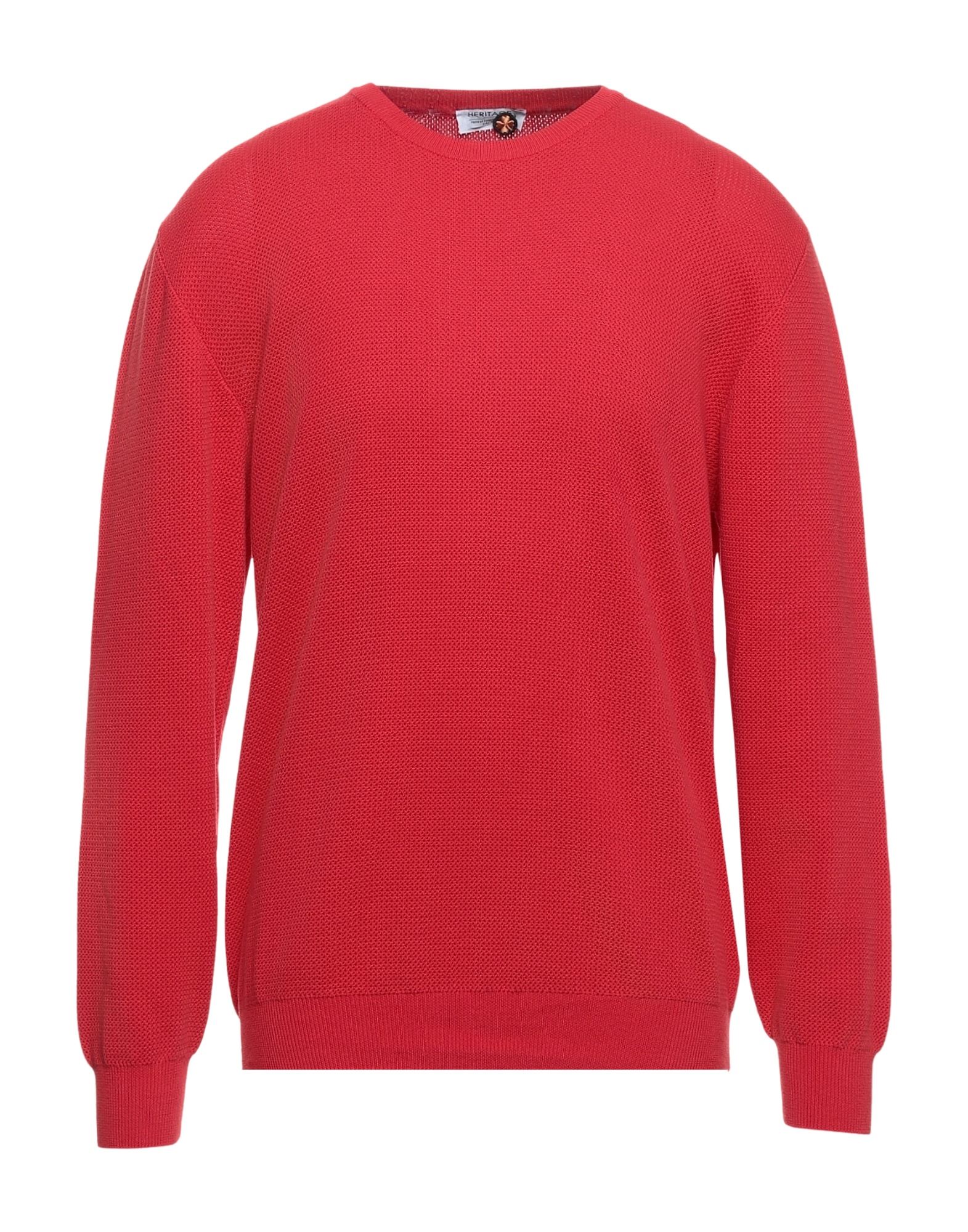 HERITAGE Pullover Herren Rot von HERITAGE