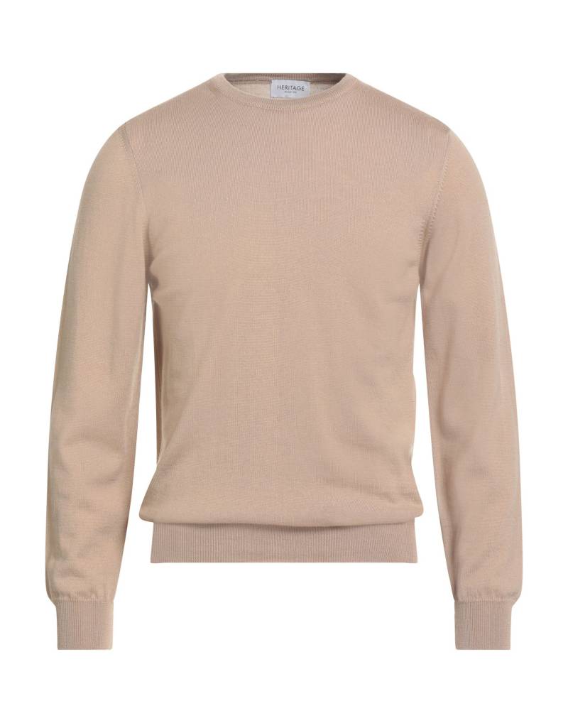 HERITAGE Pullover Herren Sand von HERITAGE