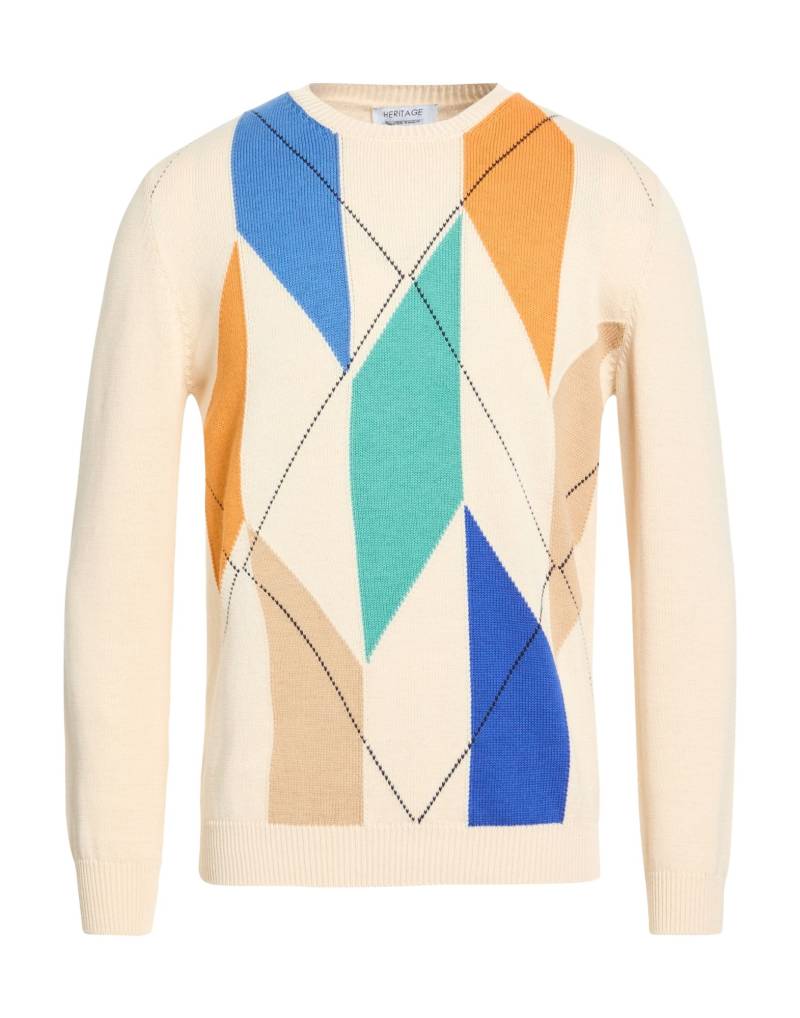 HERITAGE Pullover Herren Sand von HERITAGE