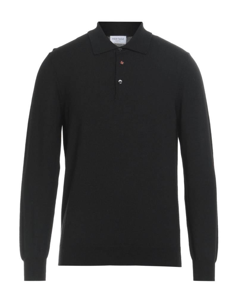 HERITAGE Pullover Herren Schwarz von HERITAGE