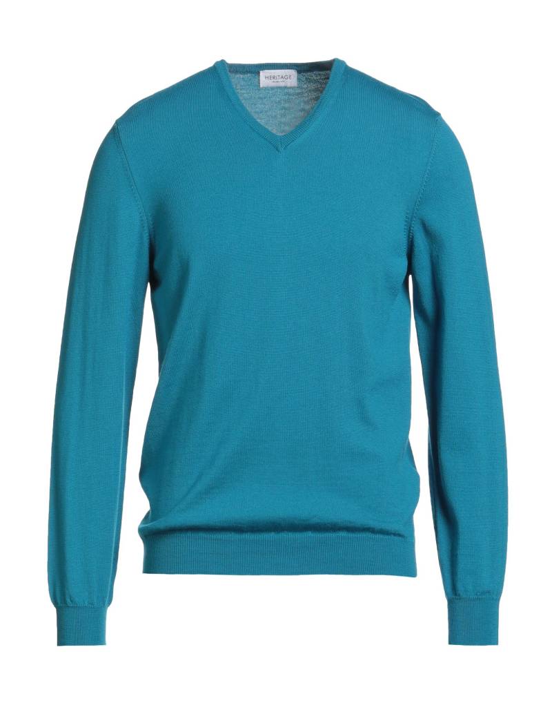 HERITAGE Pullover Herren Tūrkis von HERITAGE