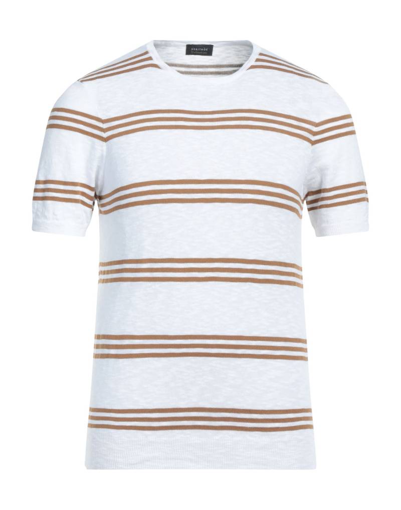 HERITAGE Pullover Herren Weiß von HERITAGE