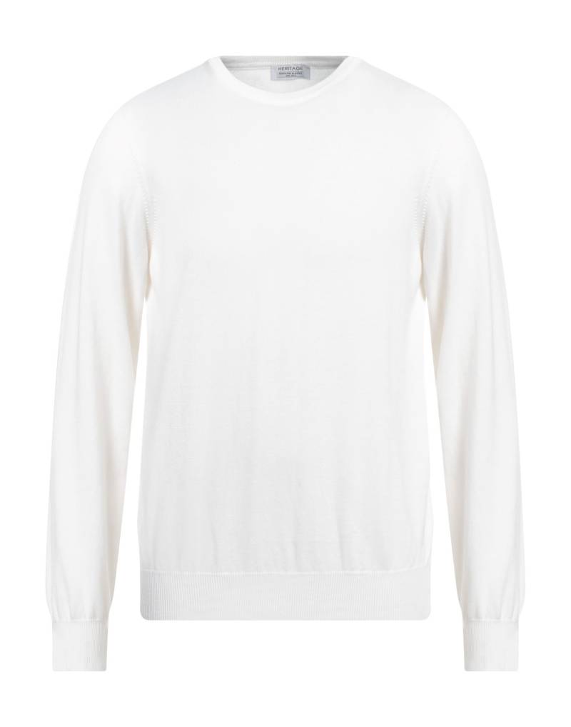 HERITAGE Pullover Herren Weiß von HERITAGE