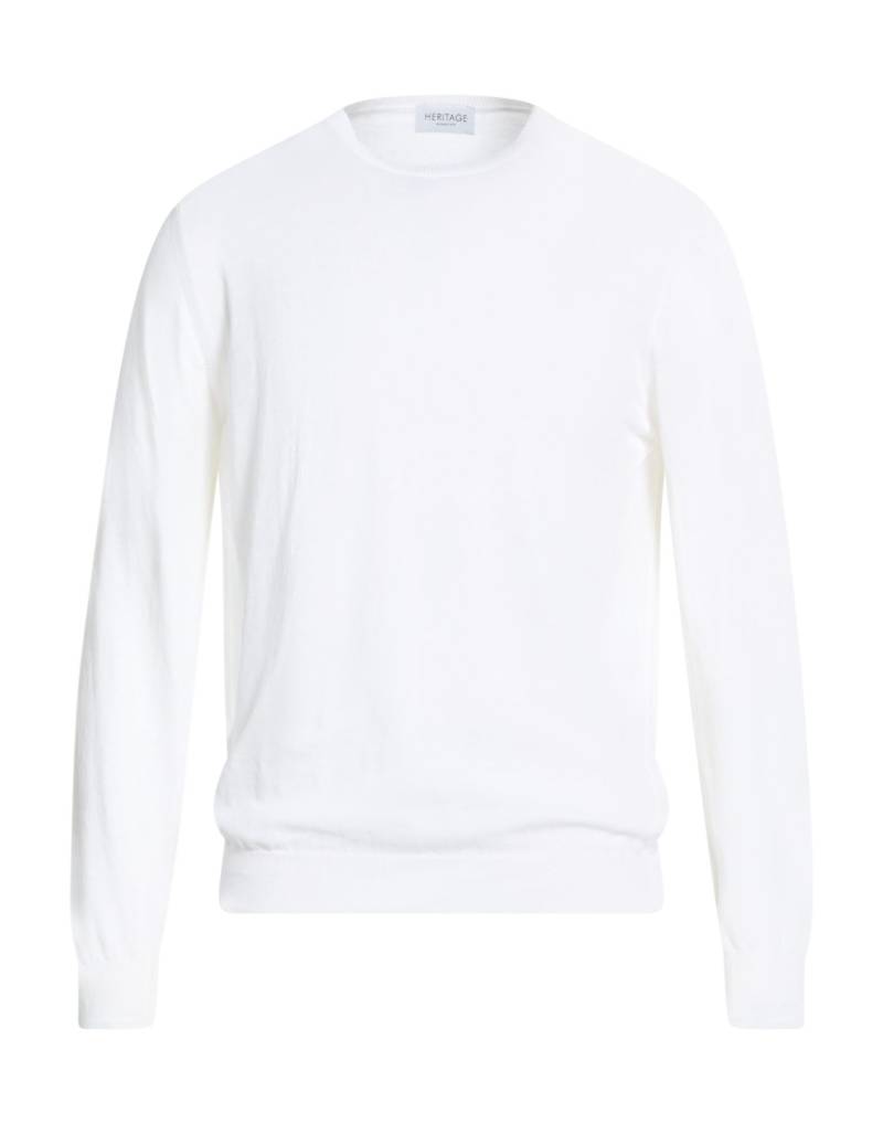 HERITAGE Pullover Herren Weiß von HERITAGE