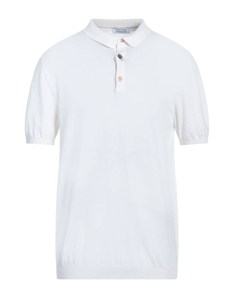 HERITAGE Pullover Herren Weiß von HERITAGE
