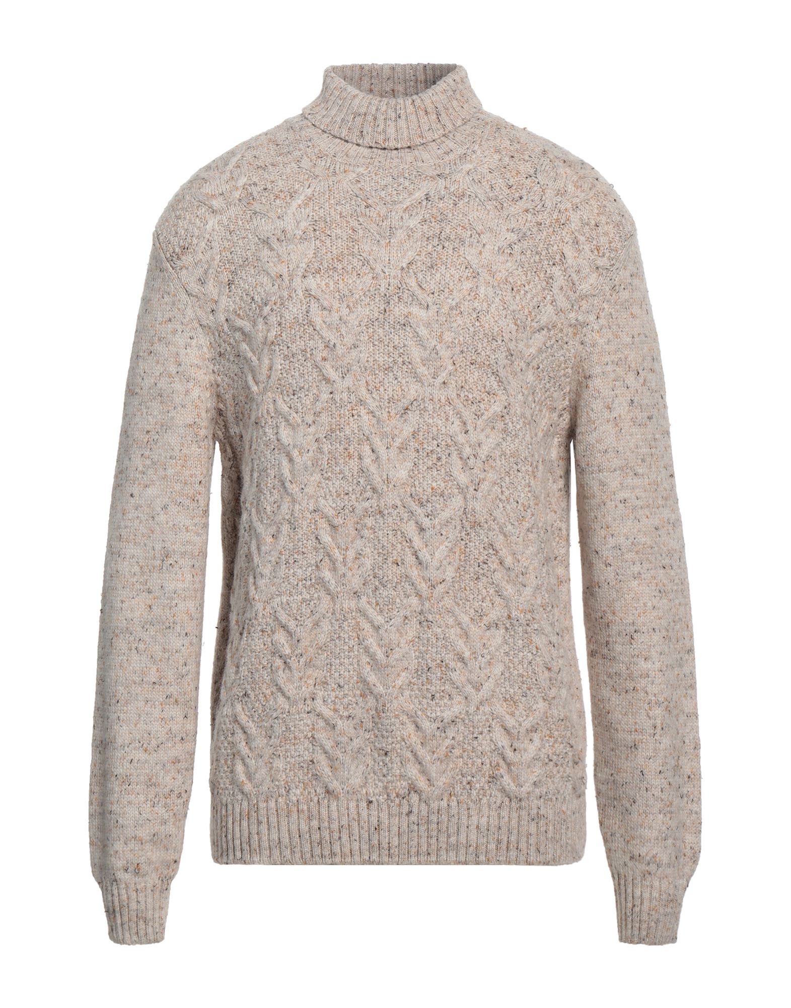 HERITAGE Rollkragenpullover Herren Beige von HERITAGE