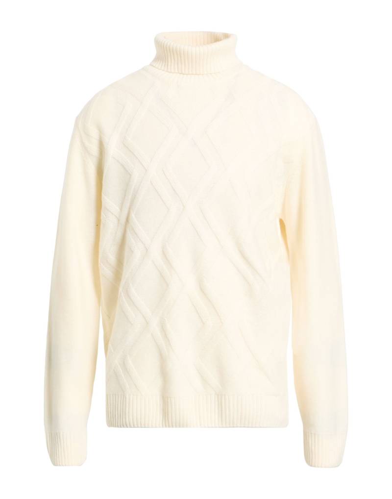 HERITAGE Rollkragenpullover Herren Elfenbein von HERITAGE